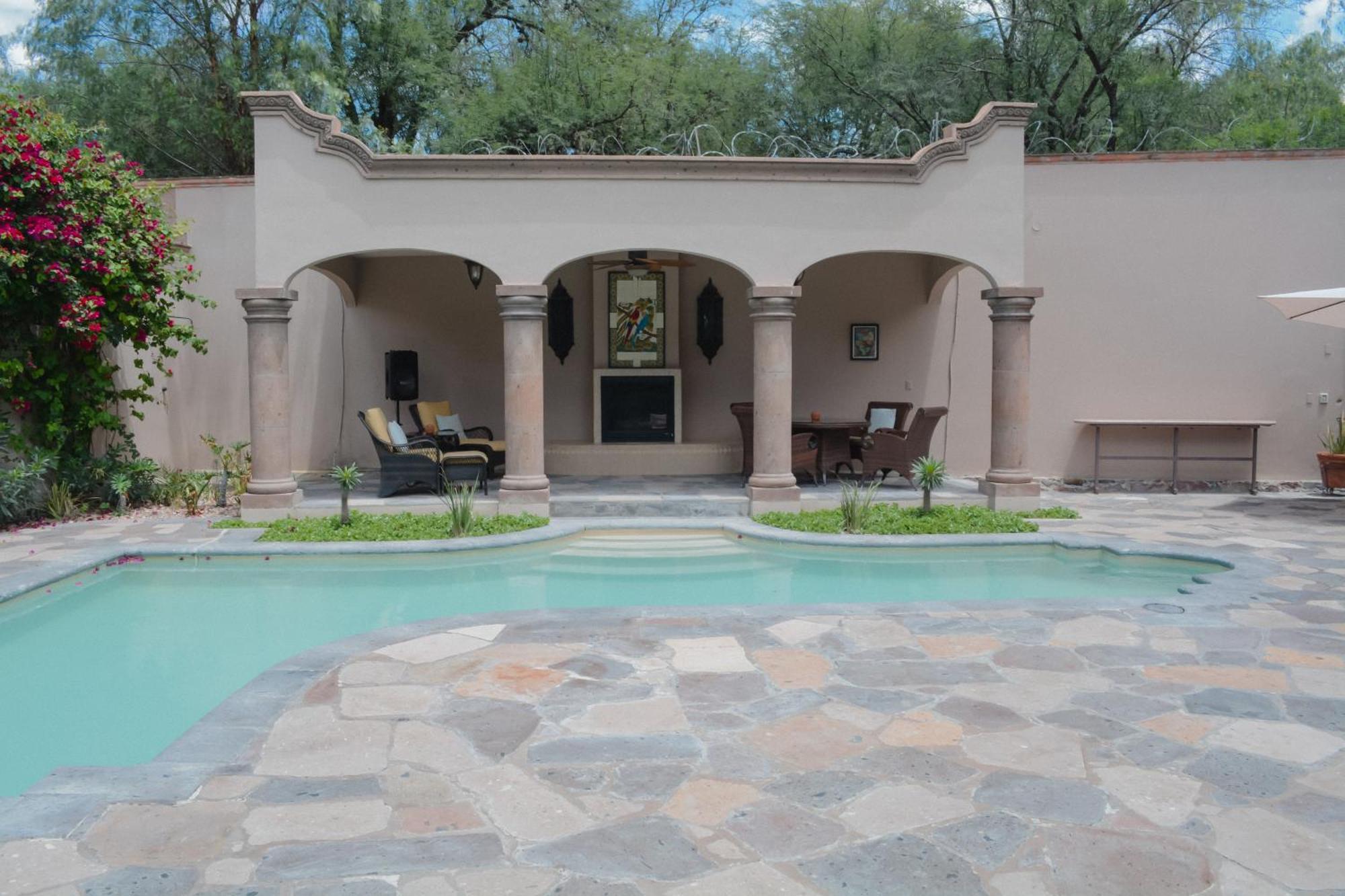 Casa Las Palmas en San Miguel de Allende Cieneguita Exterior foto
